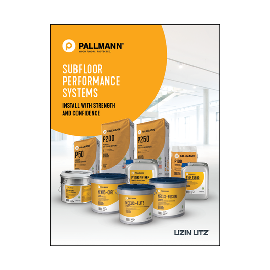 Pallmann Subfloor Performance Systems Brochure
