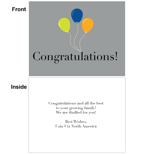 New Addition Congrats Card