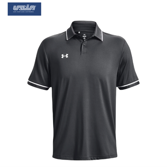 Uzin UA Team Tipped Polo - Mens - Gray