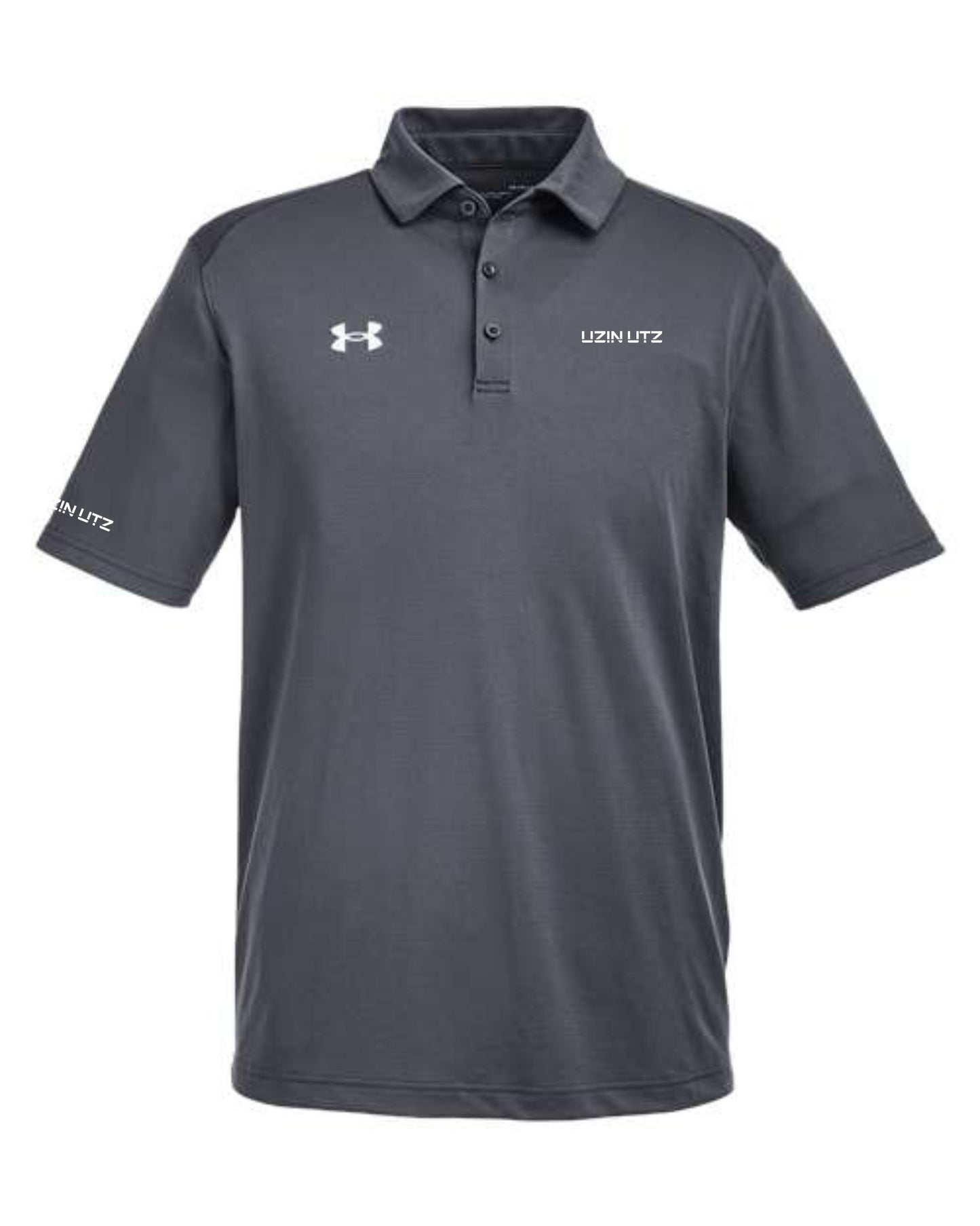 UZIN UTZ UA Tech Polo - Mens - Gray